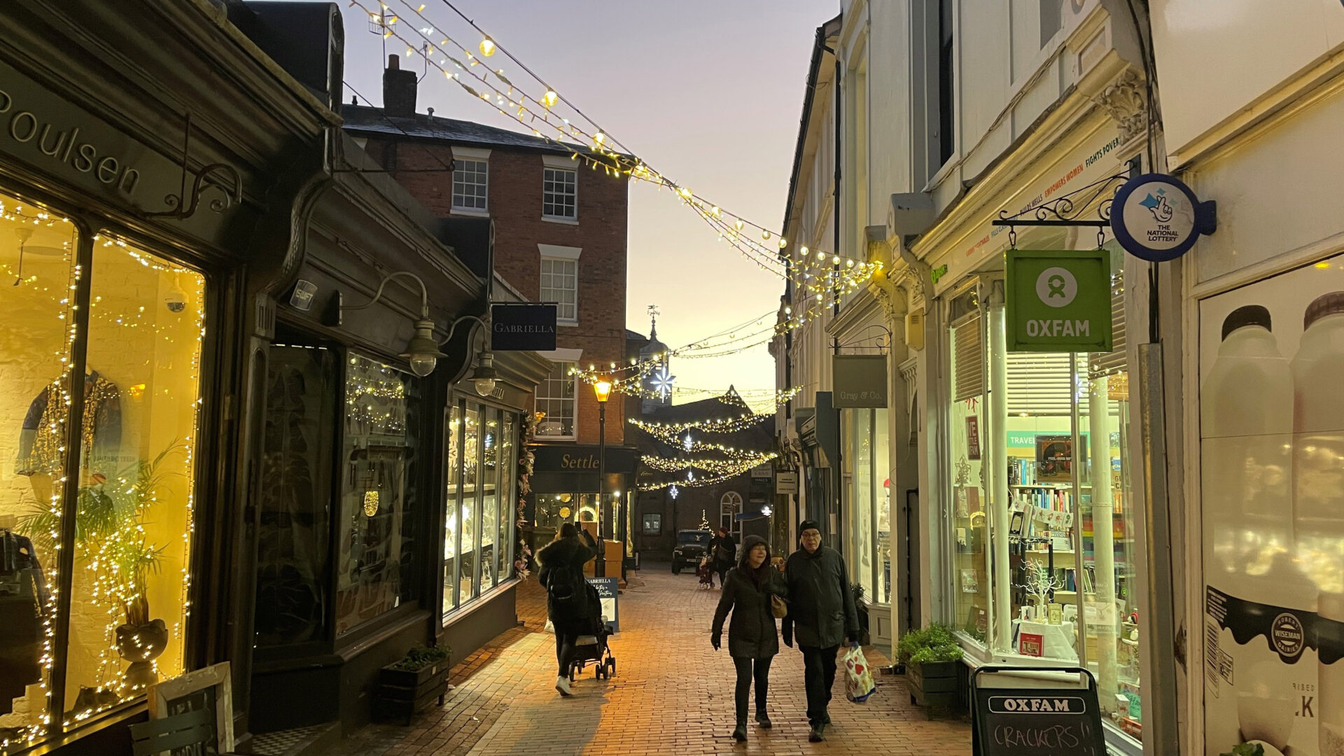 Chapel Place at Christmas